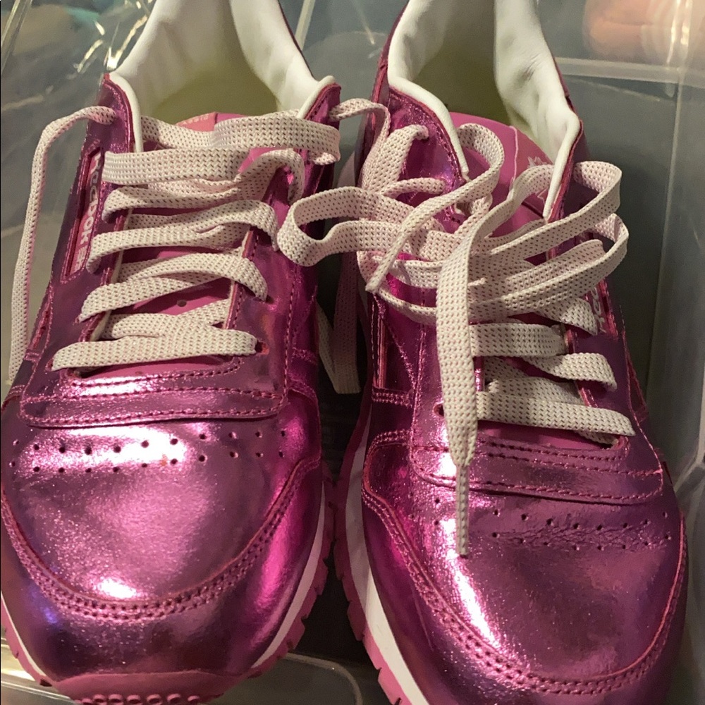 Low top metallic classic Reebok